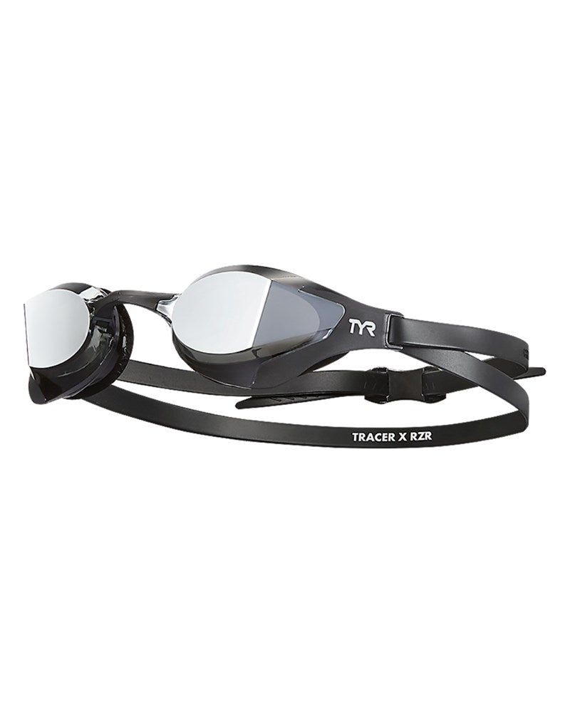 TRACER-X RZR MIRRORED GOGGLES BLACK/SILVER TYR
