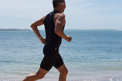 BLUE70 TX1000 MENS TRI SINGLET - BLACK