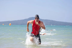 BLUE70 TX1000 MENS SINGLET - RED