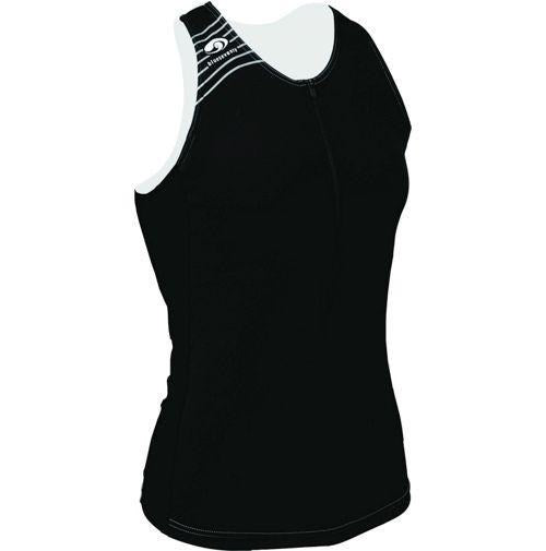 BLUE70 TX2000 MENS SINGLET - BLACK/SILVER