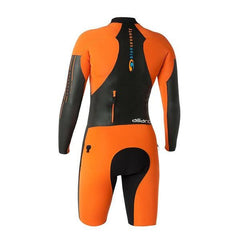 BLUE70 MENS ALLIANCE SWIMRUN WETSUIT - BLACK/ORANGE