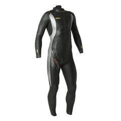 BLUE70 MENS THERMAL REACTION WETSUIT 2019 - BLACK/SILVER
