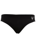 FINZ SOLID RACER ONE PIECE SWIMSUIT - BLACK