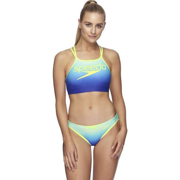 SPEEDO SQUAD HIGH NECK TWO PIECE