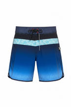 HURLEY PHANTOM BLUE FADE BOARD SHORTS