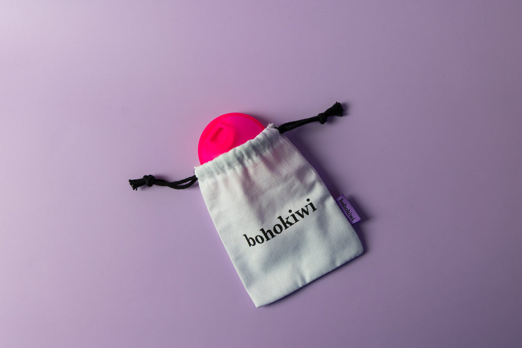 BOHOKIWI MENSTRUAL DISC - COMFORTABLE, LEAK-FREE PROTECTION - REGULAR OR SMALL