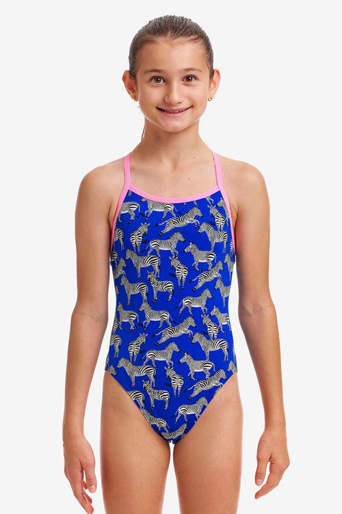 FUNKITA SINGLE STRAP ONE PIECE SWIMSUIT - PRANCE PARTY