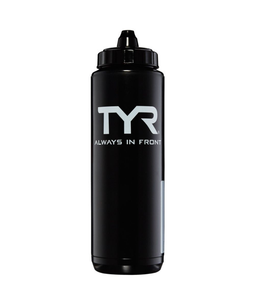 TYR WATER BOTTLE - BLACK
