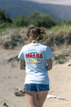 MOANA WOMENS BADGE TEE