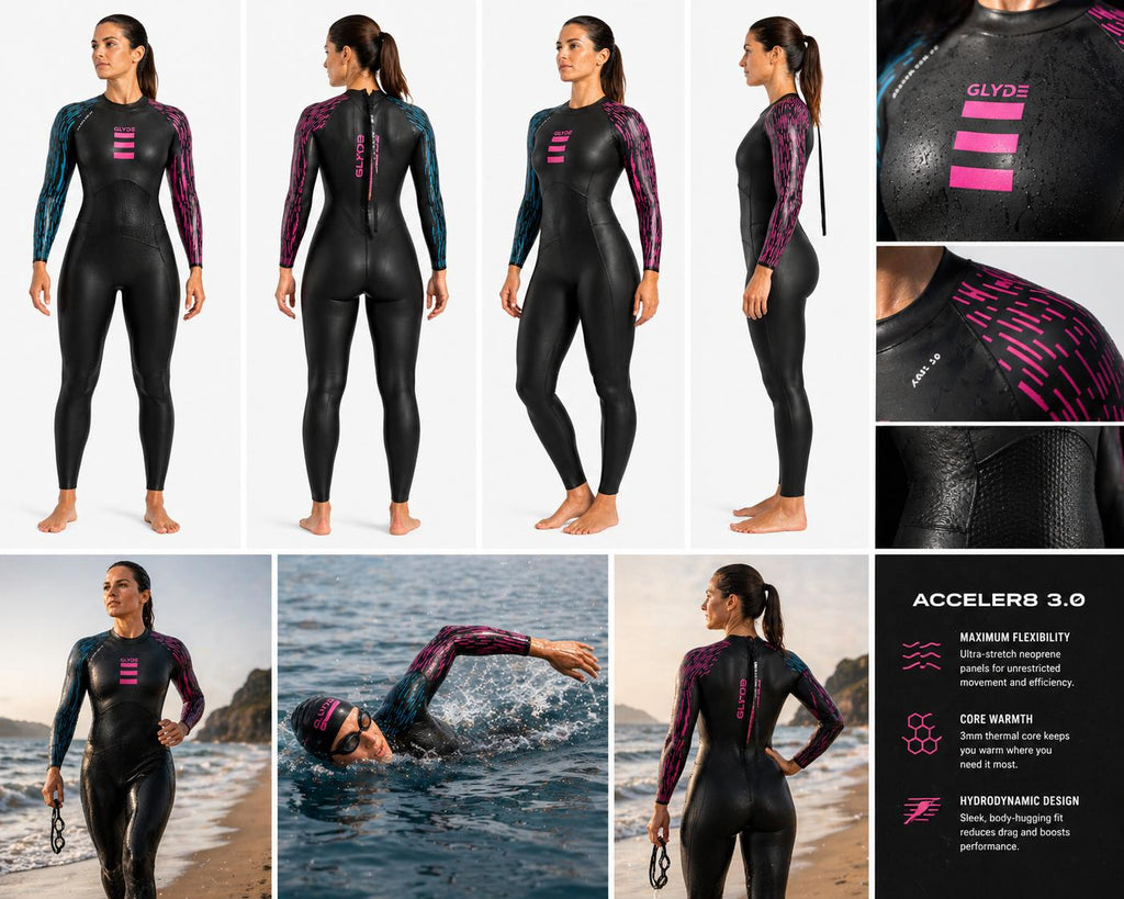 GLYDE WOMENS ZENITH AIR 5.0 - WETSUIT