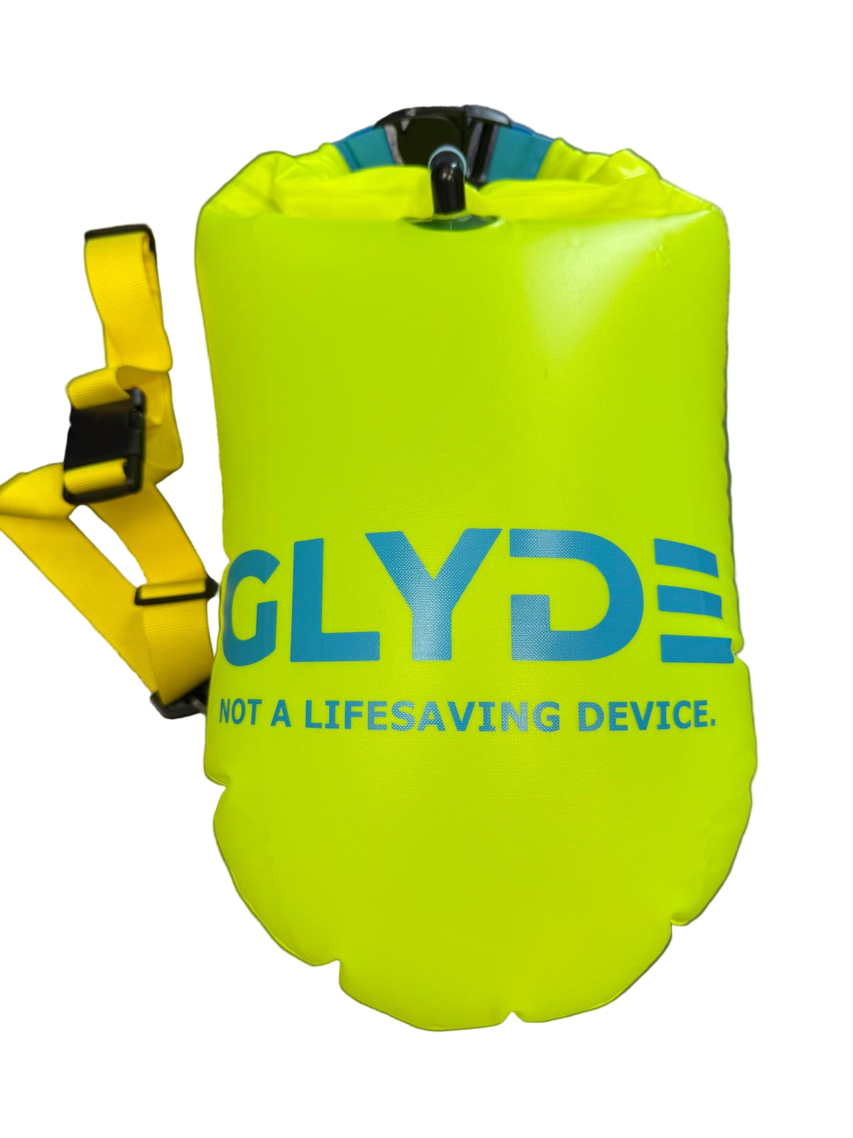 GLYDE SAFETY SWIM TOW FLOAT - LIME GREEN