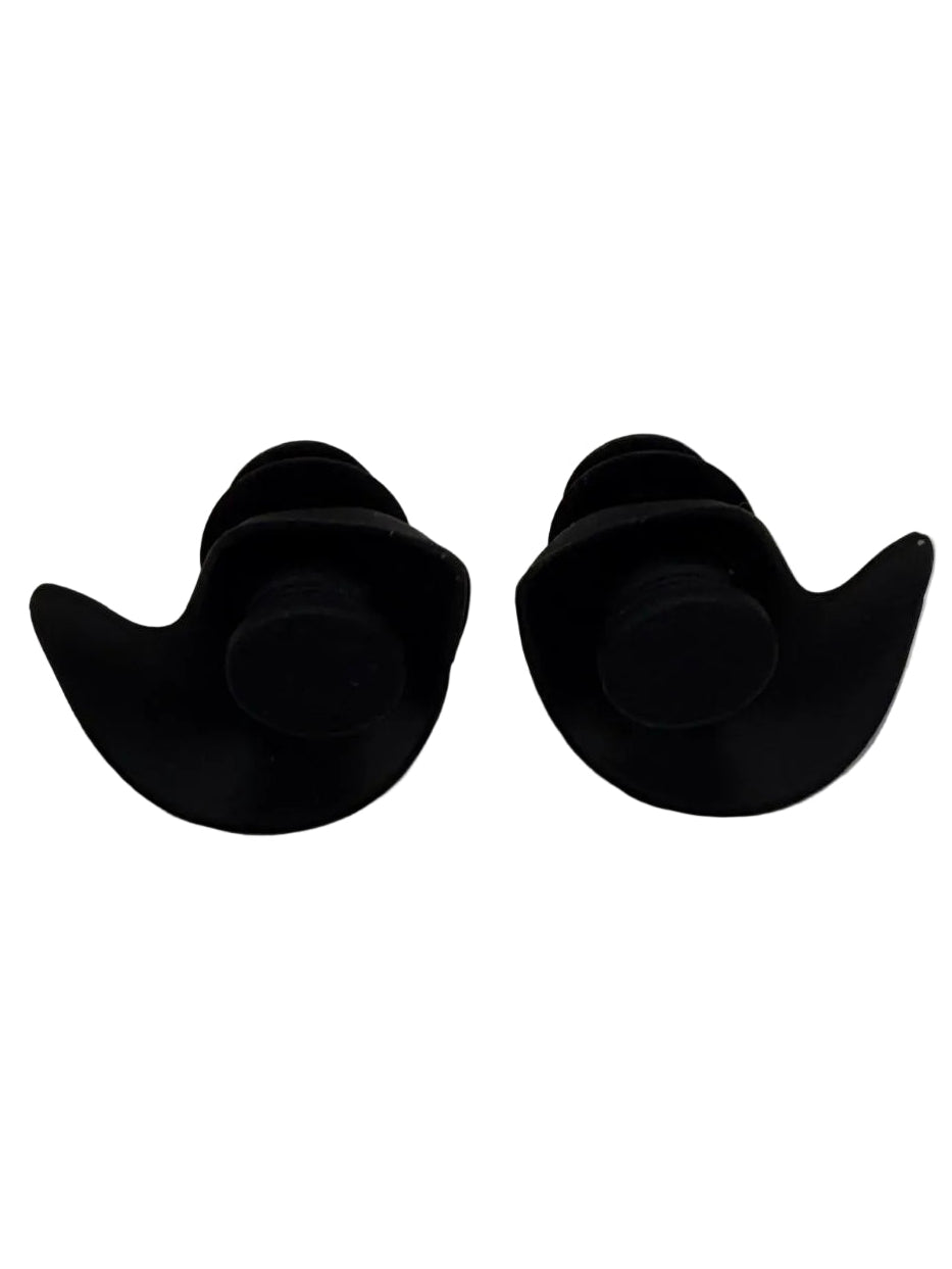 HydraLock Silicone Moulded Ear Plugs -Black