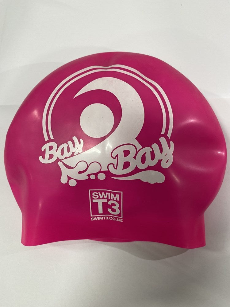 BAY TO BAY SEAMLESS SILICONE SWIMMING CAP SWIMKIWI