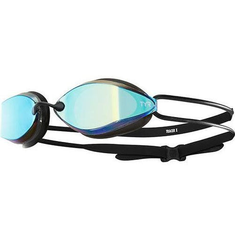 TRACER X RACING GOGGLE BLACK/GOLD MIRROR TYR