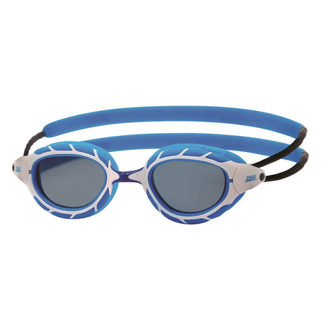 PREDATOR GOGGLES BLUE WHITE SMOKE SMALL FIT ZOGGS