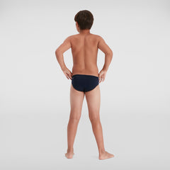 SPEEDO BOYS ENDURANCE+ BRIEF NAVY