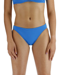 WOMEN'S SOLID FULL COVERAGE BIKINI BOTTOM - CLOISONNE