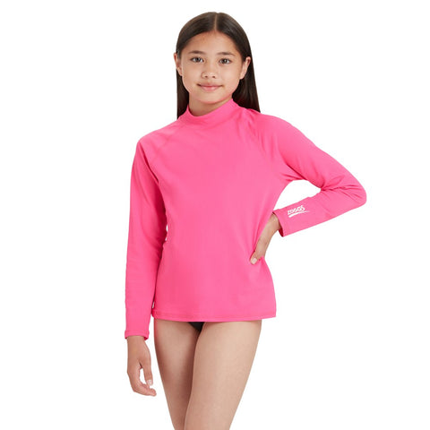 BELLS LONG SLEEVE SUN TOP PINK ZOGGS