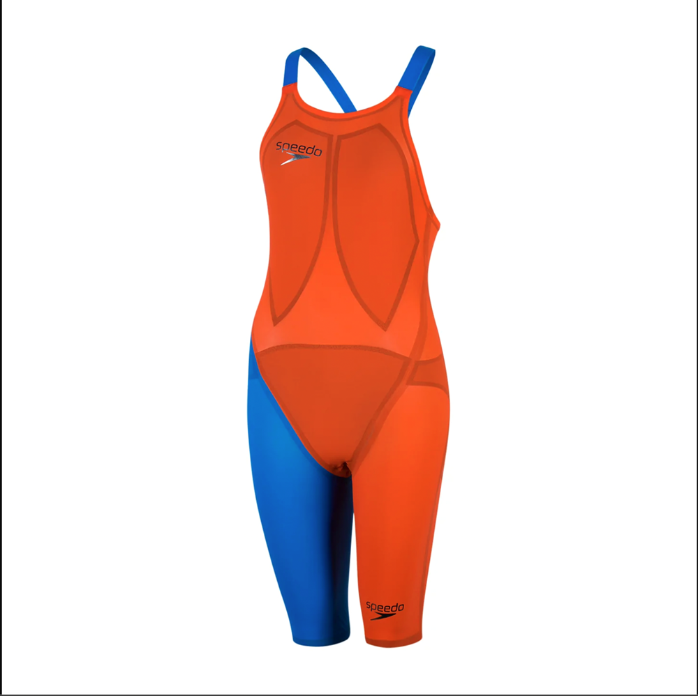 FASTSKIN LZR ELITE 2 - V2 NAVY ORANGE OPENBACK KNEESKIN SPEEDO