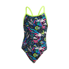 GIRL'S HIPPY DIPPY SINGLE STRAP ONE PIECE