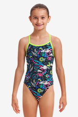 GIRL'S HIPPY DIPPY SINGLE STRAP ONE PIECE