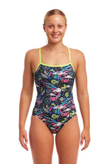 LADIES HIPPY DIPPY SINGLE STRAP ONE PIECE