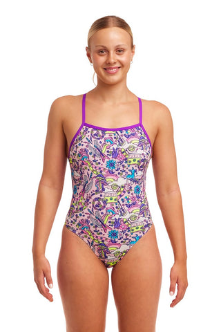 LADIES DONKEY DOLL TIE ME TIGHT ONE PIECE