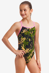 GIRL'S GIGI JO JO SINGLE STRAP ONE PIECE