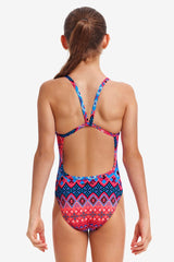 GIRL'S TINSEL TOWN SINGLE STRAP ONE PIECE