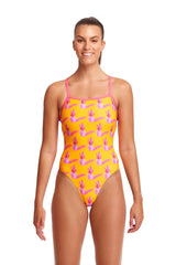 STRAPPED IN ONE PIECE PINEAPPLE PUNCH FUNKITA