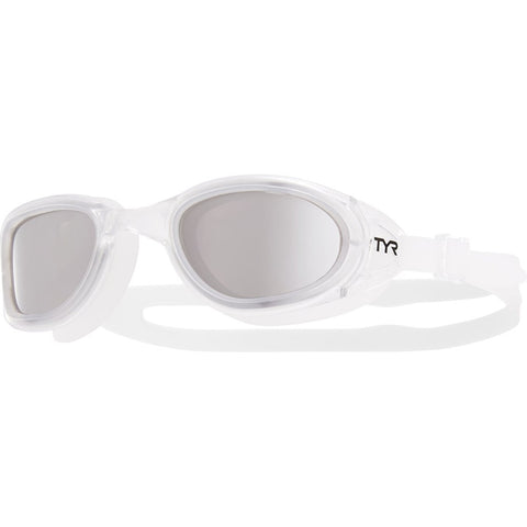 MENS SPECIAL SILVER CLEAR OPS 2.O POLARIZED GOGGLE TYR