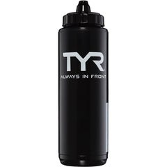 SQUEEZE WATER BOTTLE BLACK TYR