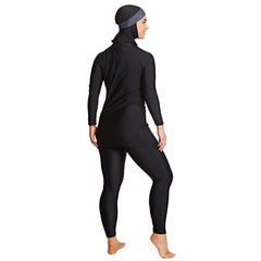 MEELUP MODESTY SUIT BLACK/GREY ZOGGS