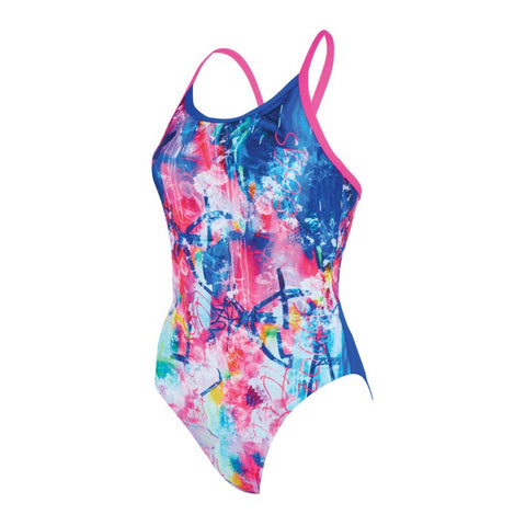 WOMENS SPRINTBACK GRAFFITI ROSE PRINT ZOGGS