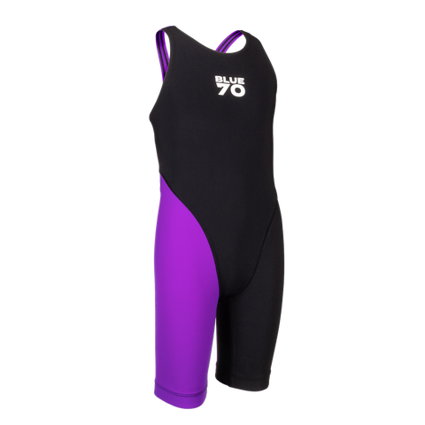 NERO STITCH KNEESKIN BLACK/PURPLE